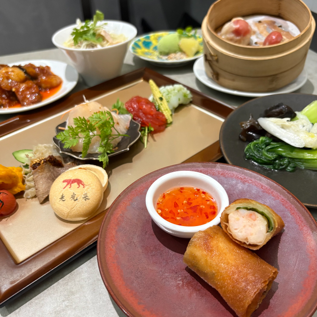阪神梅田本店 9階 レストラン 「老虎菜（ラオフーツァイ）」選べる×組合せ 四川名菜コース